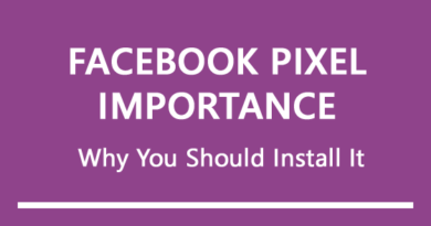The Importance of Facebook Pixel and Why You Should Install It On Your Website The Importance of Facebook Pixel and Why You Should Install It On Your Website